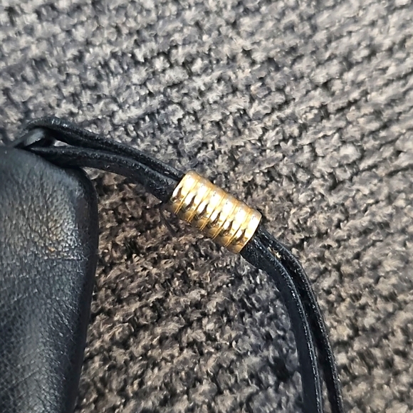 Black Leather Men's Clutch - Picture 3 of 7